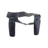 DOUBLE HOLSTER NOIR WESTERN ADULTE
