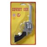 PISTOLET OU REVOLVER A AMORCES 8 COUPS EN METAL