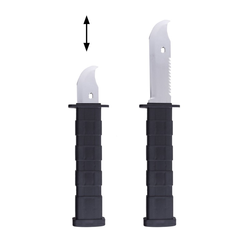 DAGUE OU COUTEAU LAME RENTRANTE OU RETRACTABLE DAGUE OU COUTEAU LAME RENTRANTE OU RETRACTABLE