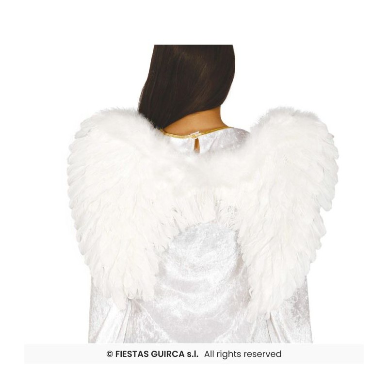 AILES BLANCHES EN PLUMES ANGE 60 X 50 CM AILES BLANCHES EN PLUMES ANGE 60 X 50 CM