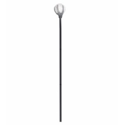 CANNE OU BATON DE SORCIER OU MALEFIQUE AVEC BOULE LUMINEUSE 120 CM