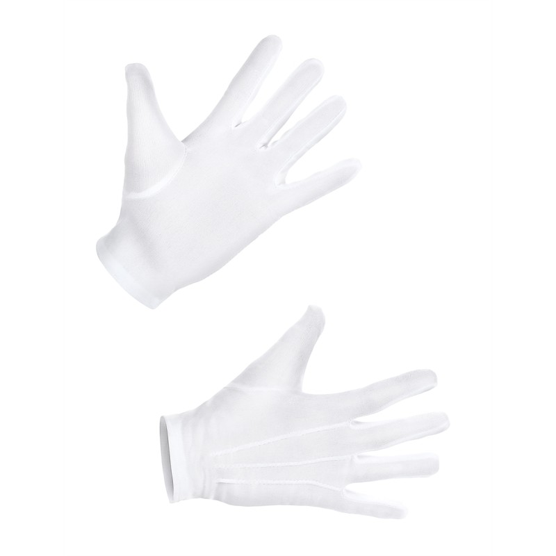 GANTS COURTS BLANC TAILLE M-L GANTS COURTS BLANC TAILLE M-L