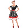 DEGUISEMENT ROBE 50 S FASHION TAILLE M