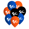 8 BALLONS EN LATEX MOTO GP 27 CM