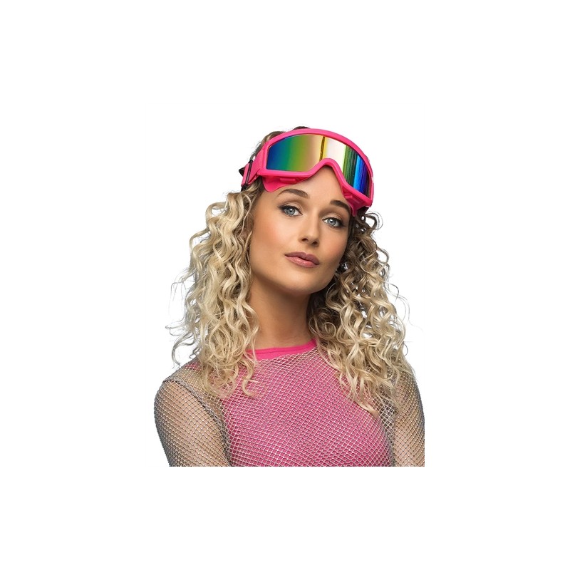 MASQUE DE SKI ROSE FLUO 