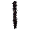 BOA PLUMES NOIR LAME OR