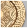 SOUS ASSIETTE PP OR MAT SHEHERAZADE DIA 33 CM