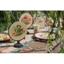DECORATION DE TABLE AVENTURIER - CENTRE DE TABLE 17.5 x 8.5 x 22 CM