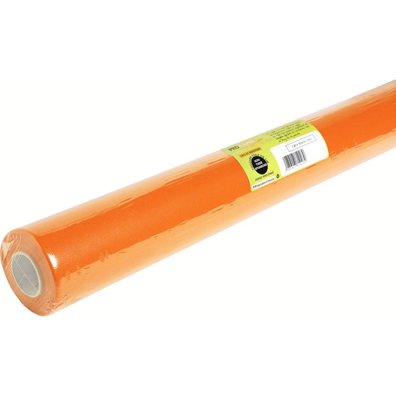NAPPE SPUNBOND ORANGE EN ROULEAU 1,20M X 6 M NAPPE SPUNBOND ORANGE EN ROULEAU 1,20M X 6 M