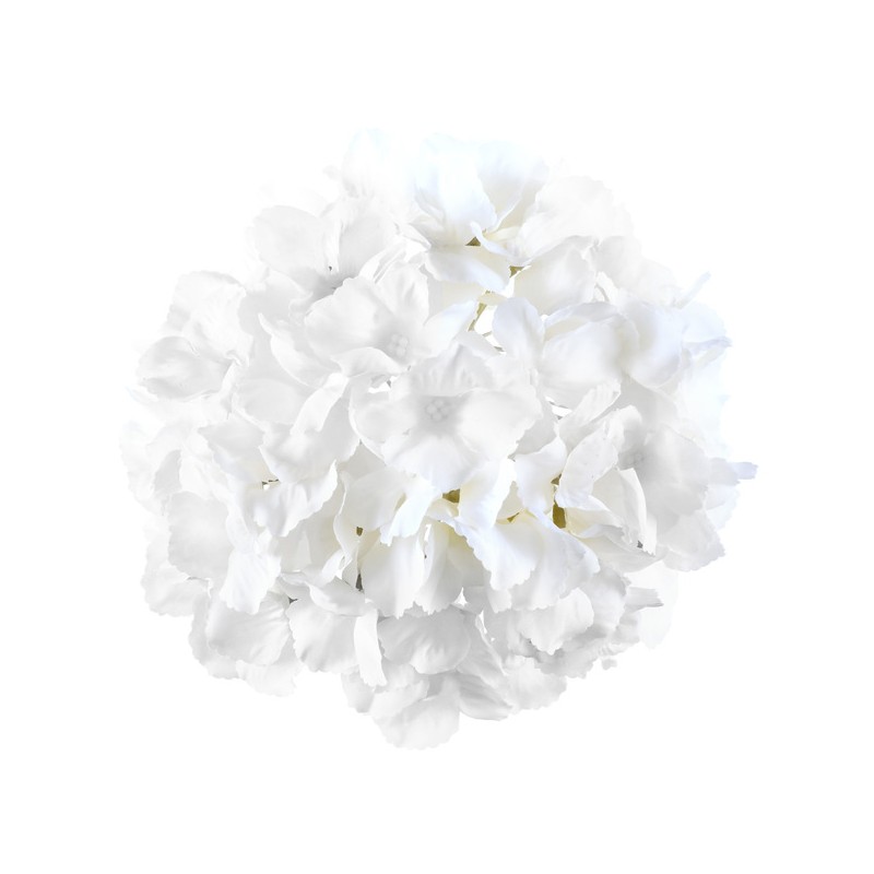 HORTENSIA BLANC TETE DE FLEUR 20 CM ENVIRON HORTENSIA BLANC TETE DE FLEUR 20 CM ENVIRON