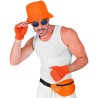 SAC BANANA STRASS ORANGE  FLUO 