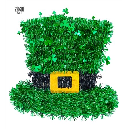 DECORATION BONNET  SAINT PATRICK LAMES 29 X 30 CM 