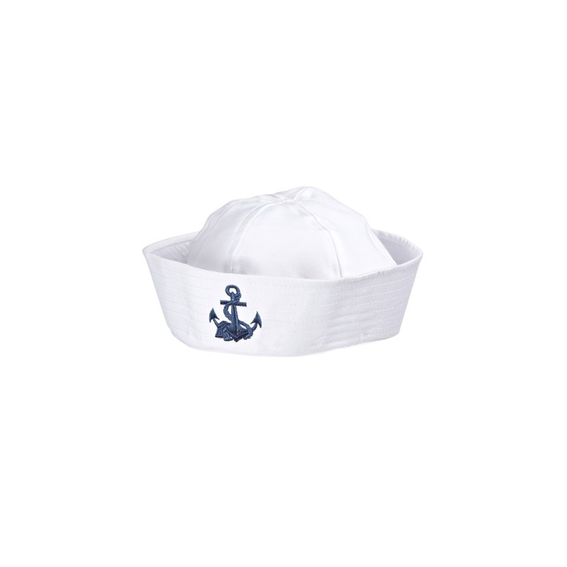 BACHI OU CHAPEAU DE MARIN BLANC TISSUS DECOR ENCRE BLEUE BACHI OU CHAPEAU DE MARIN BLANC TISSUS DECOR ENCRE BLEUE