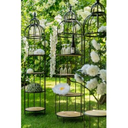 BRANCHE FLEURS HORTENSIA BLANCHES 170CM X 20CM X 5CM