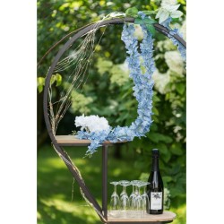 BRANCHE FLEURS HORTENSIA BLEUES 170CM X 20CM X 5CM