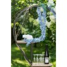BRANCHE FLEURS HORTENSIA BLEUES 170CM X 20CM X 5CM