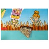 CHEMIN DE TABLE TISSU ASTERIX® 28CM X 3M
