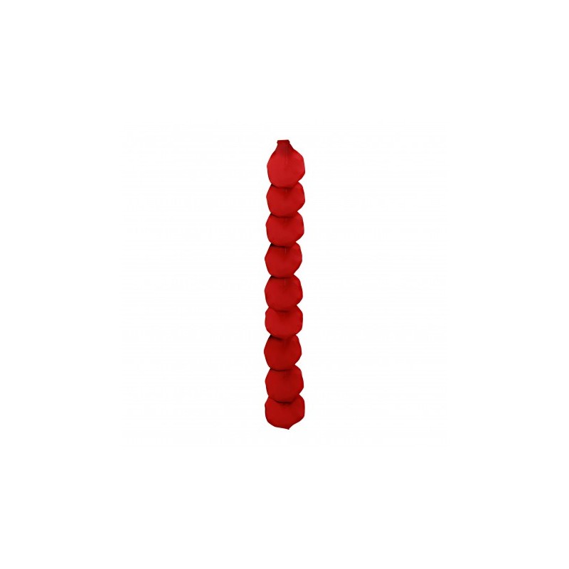 GUIRLANDE 10 GRANDS PETALES DE ROSE ROUGES 28 CM X 28 CM X 180 CM GUIRLANDE 10 GRANDS PETALES DE ROSE ROUGES 28 CM X 28 CM X 180 CM