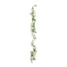 GUIRLANDE VEGETALE FLEUR GLYCINE BLANCHE 180CM X 28CM X 9CM