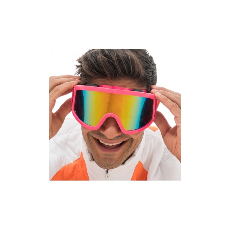 LUNETTES MASQUE DE SKI ROSE VERRES IRISES TU - AJUSTABLE LUNETTES MASQUE DE SKI ROSE VERRES IRISES TU - AJUSTABLE