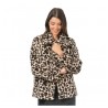 DEGUISEMENT VESTE IMPRIME LEOPARD FEMME TAILLE S