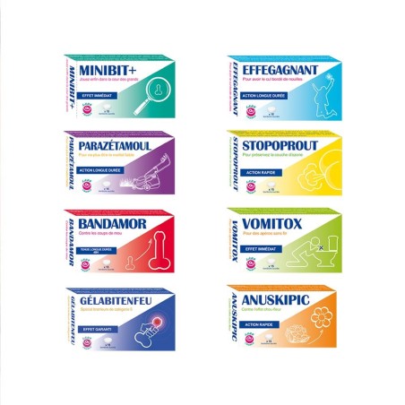 1 BOITE MEDICAMENT HUMORISTIQUE 