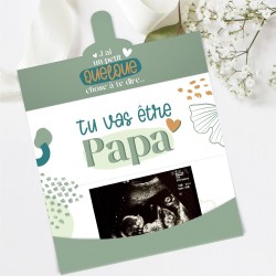 ENVELOPPE ANNONCE TU VAS ETRE PAPA