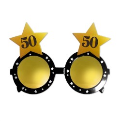 LUNETTES ETOILE ANNIVERSAIRE 50 ANS 