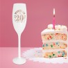 FLUTE BLANCHE 20 ANS EN ROSE GOLD