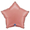 BALLON METALLIQUE ETOILE 46 CM SATIN ROSE GOLD