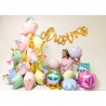 BALLON METALLIQUE ETOILE 46 CM MATTE YELLOW OU JAUNE SATIN