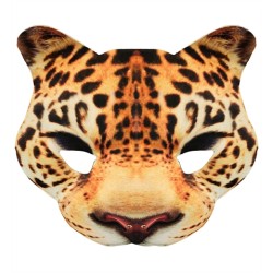DEMI-MASQUE LEOPARD
