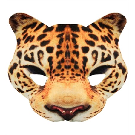 DEMI-MASQUE LEOPARD