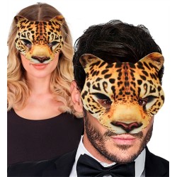 DEMI-MASQUE LEOPARD