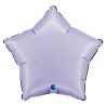 BALLON METALLIQUE ETOILE 46 CM SATIN LILAC OU LILAS
