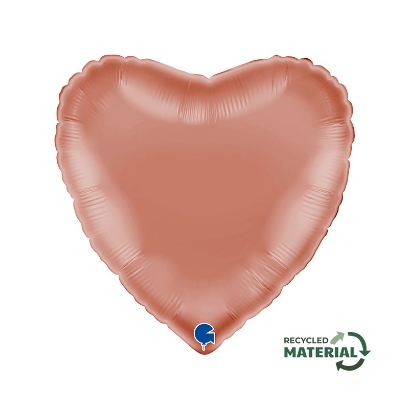 BALLON METALLIQUE COEUR 46 CM ROSE GOLD BALLON METALLIQUE COEUR 46 CM ROSE GOLD