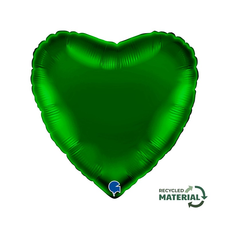 BALLON METALLIQUE COEUR 46 CM DARK GREEN OU VERT FONCE BALLON METALLIQUE COEUR 46 CM DARK GREEN OU VERT FONCE