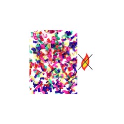 CANON A CONFETTIS MULTICOLORE 30 CM 