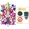 CANON A CONFETTIS PAPIER MULTICOLORE 60 CM 