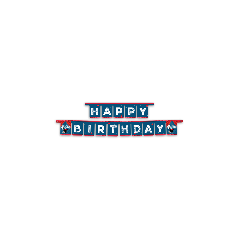 GUIRLANDE LETTRES HAPPY BIRTHDAY THEME MAGIE GUIRLANDE LETTRES HAPPY BIRTHDAY THEME MAGIE