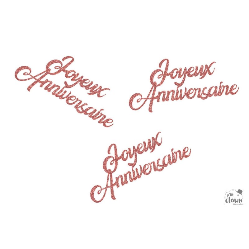 CONFETTIS A PAILLETTES ROSE GOLD JOYEUX ANNIVERSAIRE ENVIRON 30 CONFETTIS A PAILLETTES ROSE GOLD JOYEUX ANNIVERSAIRE ENVIRON 30