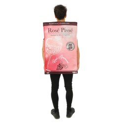 DEGUISEMENT CUBIS DE VIN ROSE TAILLE UNIQUE 