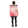 DEGUISEMENT CUBIS DE VIN ROSE TAILLE UNIQUE 