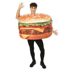 DEGUISEMENT HAMBURGER TAILLE UNIQUE