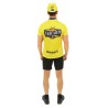 DEGUISEMENT COSTUME CYCLISTE TRICARD JAUNE TAILLE L-XL
