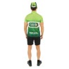 DEGUISEMENT COSTUME CYCLISTE CBD VERT TAILLE L-XL