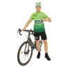 DEGUISEMENT COSTUME CYCLISTE CBD VERT TAILLE L-XL