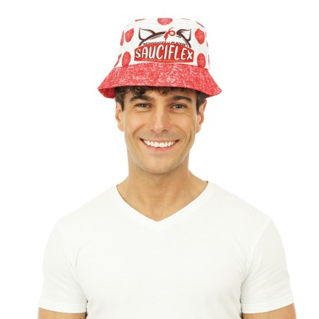 BOB APERO SAUCIFLEX BLANC A POIS ROUGE