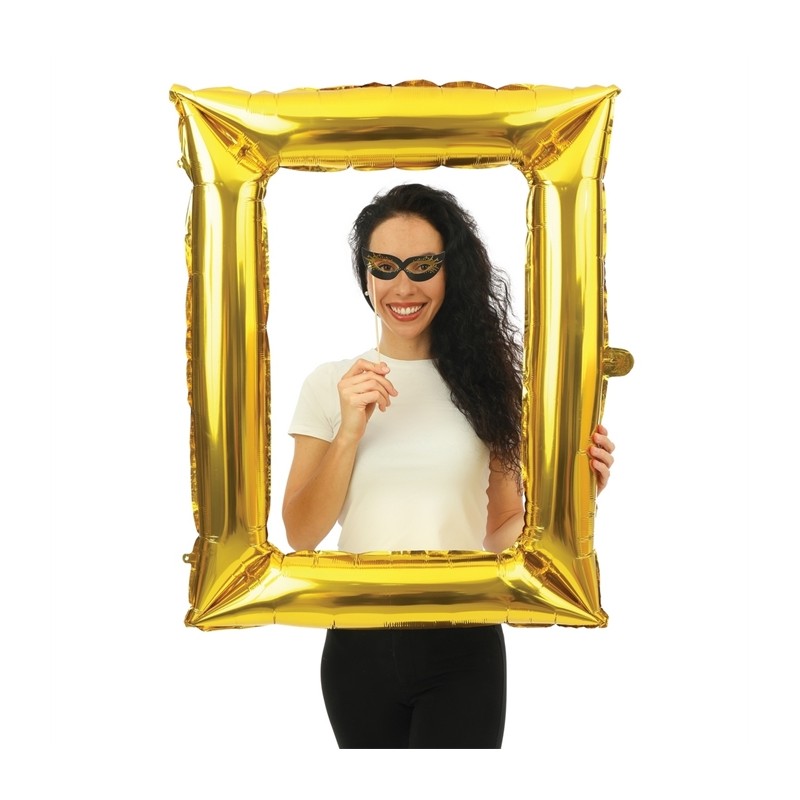BALLON METALLIQUE POUR PHOTOBOOTH CADRE PHOTO OR BALLON METALLIQUE POUR PHOTOBOOTH CADRE PHOTO OR