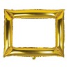 BALLON METALLIQUE POUR PHOTOBOOTH CADRE PHOTO OR 